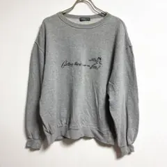 ✨綿100％✨ シンプルライフ レナウン L ヴィンテージ スウェット グレー