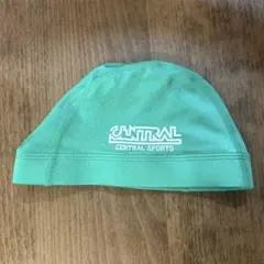 セントラル　キッズ　スイムキャップ　水泳帽　緑　Ｌ