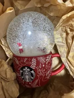韓国スターバックス　ホリデー　スノードーム