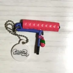 スプラトゥーン ローラー ピンク キーホルダー