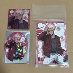 ブルーロック バレンタイン 特典 ブロマイド ダイカットクリアカード 士道龍聖