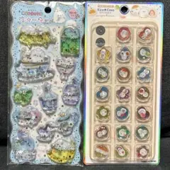 キラリンウォーターシール【クーリア】おはじきシール【カミオジャパン】2種セット