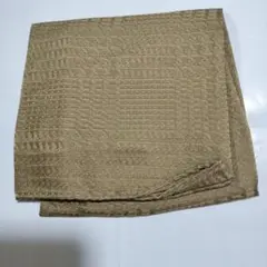 メンズハンカチ　シルク100%