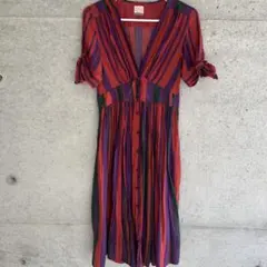 NICOBAR ストライプワンピース　ドレス