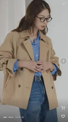 URBAN RESEARCH Sonny Label ショートトレンチコート