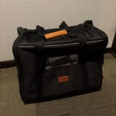 犬用キャリーバッグ 黒 ナイロン製