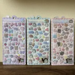 正規品クーリア:FUWAFUWA DROPシール3枚セット(フロッキー）