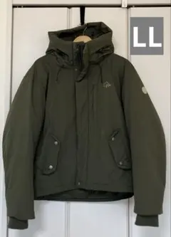 ロゴスデイズ LOGOS DAYS 防風ブルゾン 中綿ジャケット LL カーキ