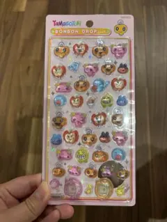 Tamagotchi ボンボンドロップシール　 めめっち、ふらわっち