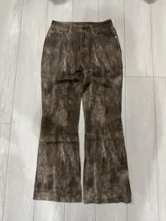 加工ウエスタンフレアデニム