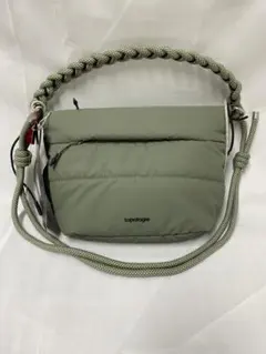 Topologieトポロジー　Besace Puffer べサス　グリーン