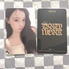 aespa dirty workウィンター qq musicトレカ