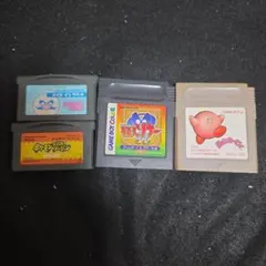 ゲームボーイソフト 3本セット 星のカービィ 他