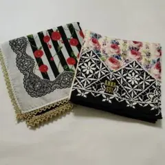 ANNA SUI ハンカチ 2枚セット