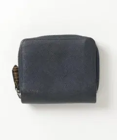 Paul Smith ポールスミス 二つ折り財布 ネイビー マルチストライプ