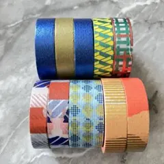 mt マスキングテープ　メタルカラー　柄物　つかみ取り　まとめ売り