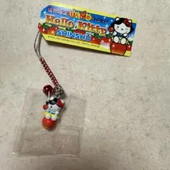 【激レア】ご当地キティ 信州 りんご姫 白雪姫 りんご ストラップ 希少