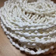 【新品*未使用】ナサシェルレイ 12連 ホワイト ネックレス フラダンス