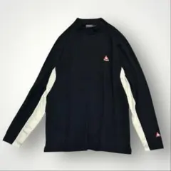 ルコックスポルティフ　 黒　メンズゴルフ　長袖シャツ　Lサイズ　A29