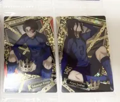 ブルーロック ウエハース5 蟻生十兵衛　雪宮 SR 2枚セット