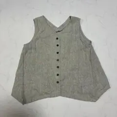 TIGRE BROCANTEティグルブロカンテ リネン ベスト - メルカリ
