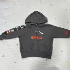 ゴジラ　パーカー　トレーナー