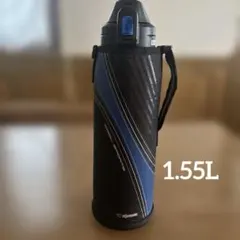 조지루시 워터 보틀 다이렉트 드링킹 스테인리스 스틸 쿨 보틀 1.55L 블루 SD-AD15-AA