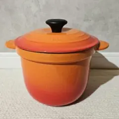 新品未使用 ル・クルーゼ ココット・エブリィ 20 オレンジ (シルバー