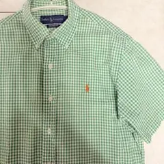 美品 Ralph Lauren ラルフローレン 半袖シャツ メンズ Ｍサイズ