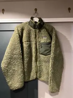 ほぼデッドM緑04FW patagonia Classic Retro Pile