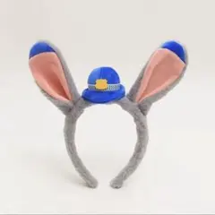 ズートピア 2 ジュディ　カチューシャ　ディズニー　Disney 警察官