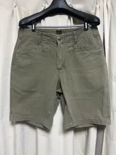 TENDERLOIN ヘリンボーン SHORT PNT OLIVE Mのサムネイル