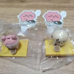 松屋 ちいかわ 鬼辛カレー フィギュア 古本屋(カニ) ラッコ