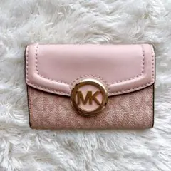 MICHAEL KORS マイケルコース キーケース 6連 ピンク レザー