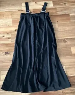 ワンピース　黒　M 体系カバー　しまむら