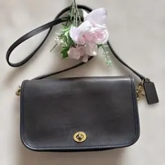 オールドコーチ ショルダーバッグ シティバッグ レザー ターンロック