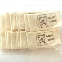 タグ　20枚　くまさん　ハンドメイド