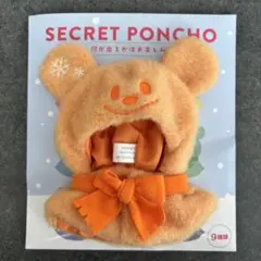 ディズニーストア　シークレットポンチョ　オレンジ　①