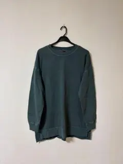OLD NAVY スウェット 【L】 ユニセックス 裏起毛 長丈 無地 古着のサムネイル