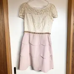 Apuweiser-riche レース切替ドレス