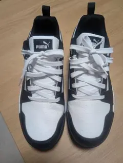 PUMA メンズ スニーカー ホワイト/ブラック