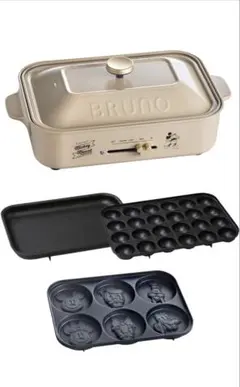 ✳︎新品・未使用✳︎BRUNO コンパクトホットプレート BRUNO ONLINE限定】コンパクトホットプレート 平面プレートのみ