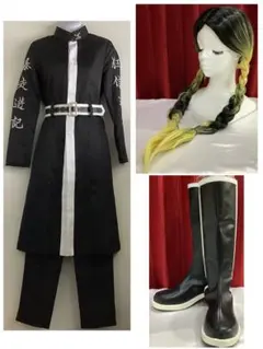 【東リベ】灰谷蘭　天竺　特攻服　ウィッグ付　Sサイズ　コスプレ衣装　E-8671