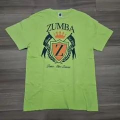 ZUMBA☆ 黄緑Tシャツ ☆FREEサイズ