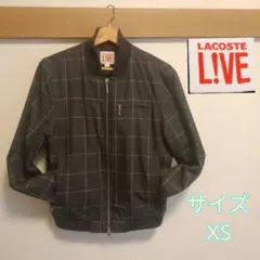 LACOSTE Live ラコステ ライブ ブルゾン MA1 ブラック