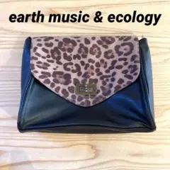 アースミュージックアンドエコロジー☆ショルダーバッグ☆レオパード☆可愛い秋コーデ