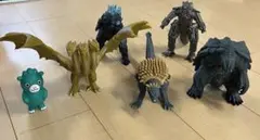 ゴジラ 6点セット　バンダイ