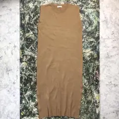 【美品】アルアバイル-allureville-ノースリーブロングワンピース