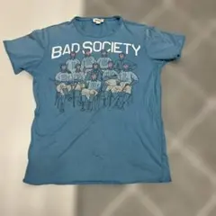 DIESEL BAD SOCIETY Tシャツ L 水色
