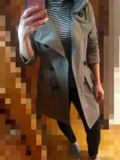 トレンチコート　サイズ38 アウター ベルト付き